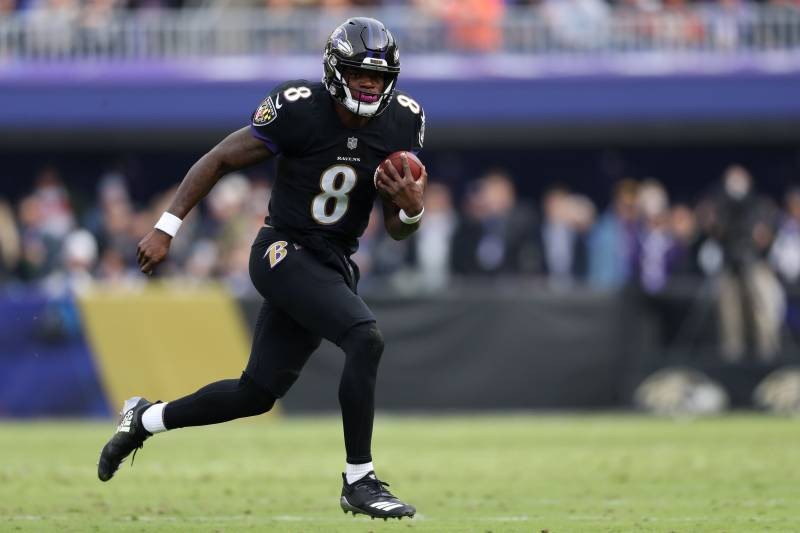 Highlights Lamar Jackson Rushes for 100 Yards in 1st NFL Start, Win vs