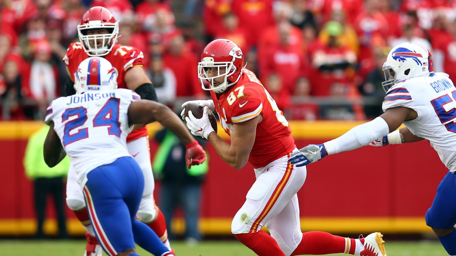 Travis Kelce is one of the most productive slot receivers in the NFL