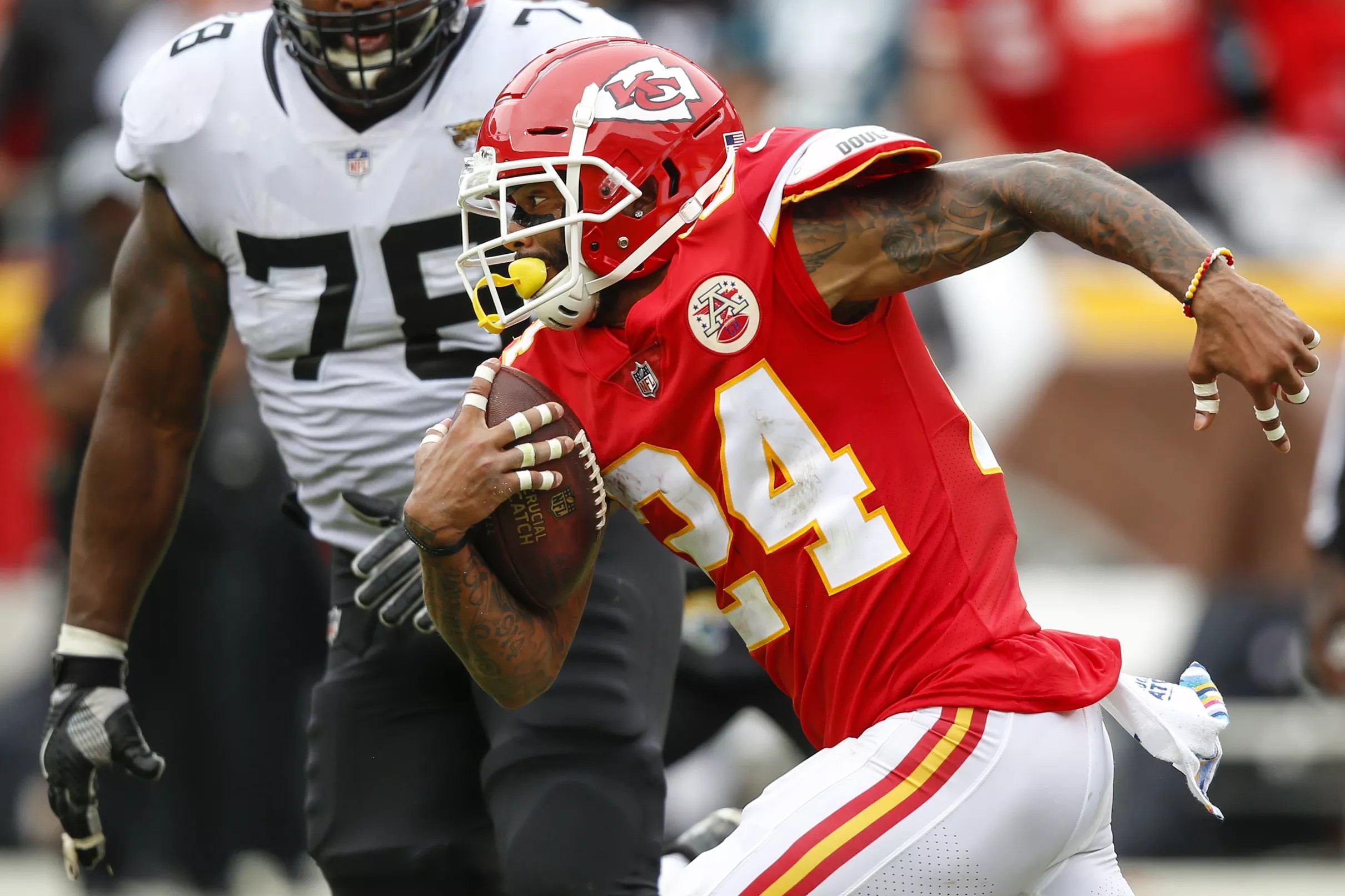 Chiefs tender safety Jordan Lucas at sixthround level