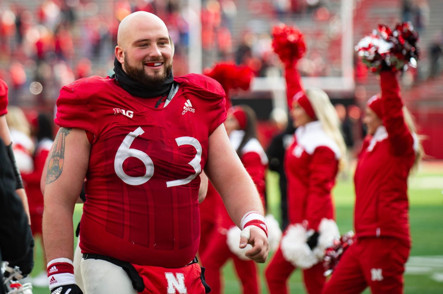 Early times and results from Nebraska's pro day