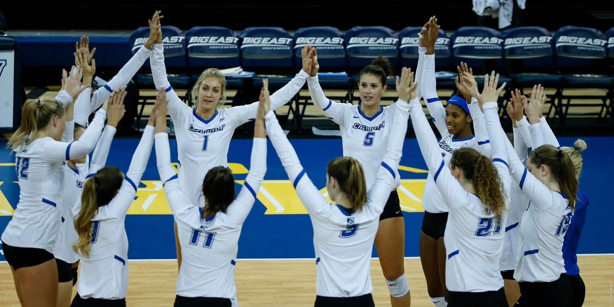 Volleyball Wins Fourth Straight BIG EAST Championship in Five Set Thriller