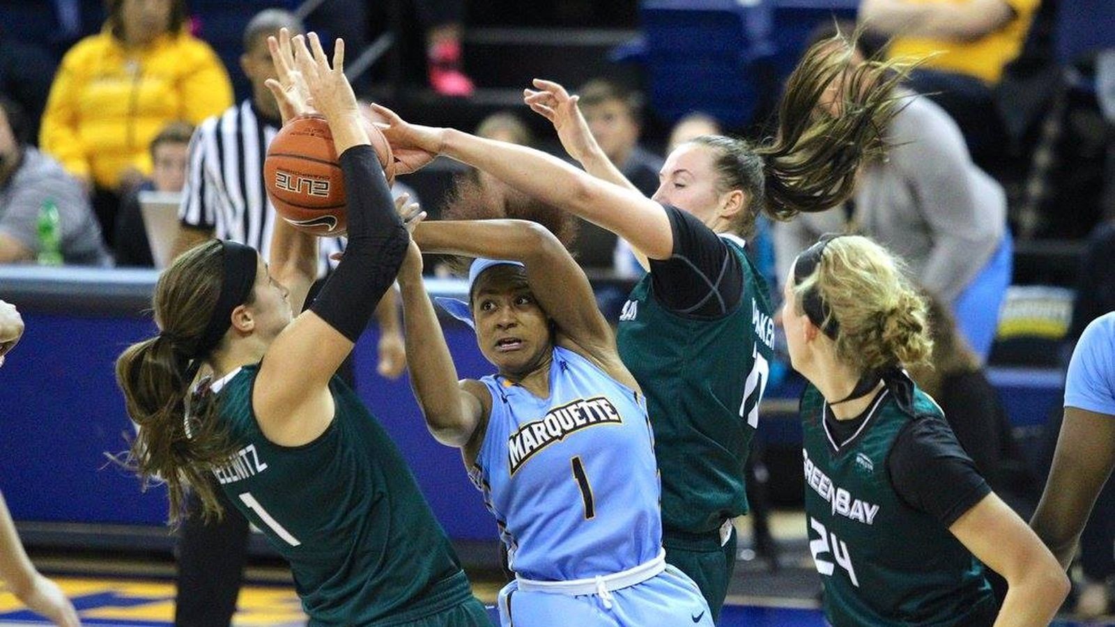 Marquette Women’s Basketball Never Gets Out Of The Gate Vs UWGreen Bay
