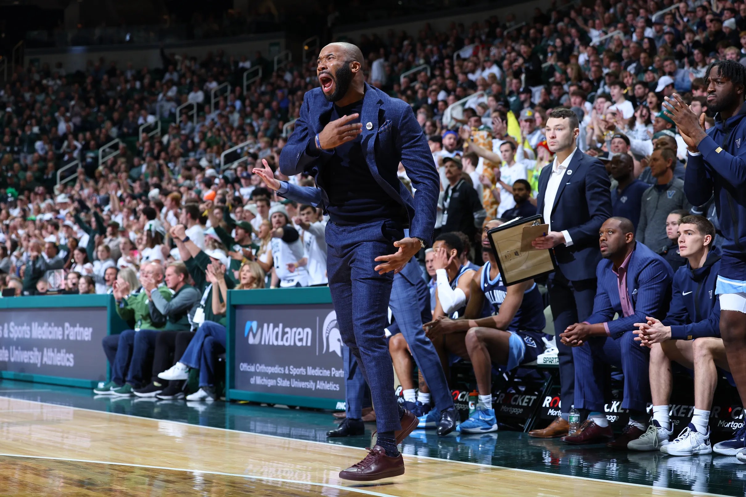 Villanova’s comeback falls short against Michigan State in 7371 loss