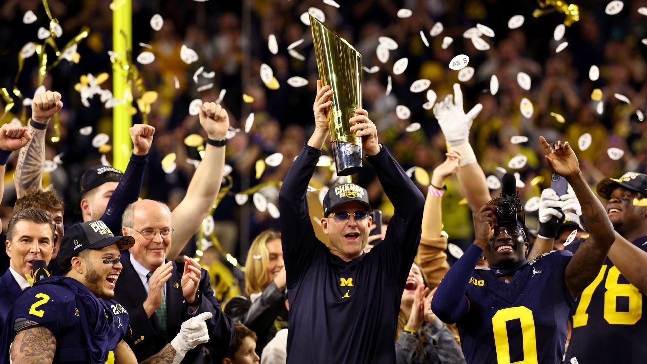 Jim Harbaugh gets '150' tattoo to celebrate Michigan's title