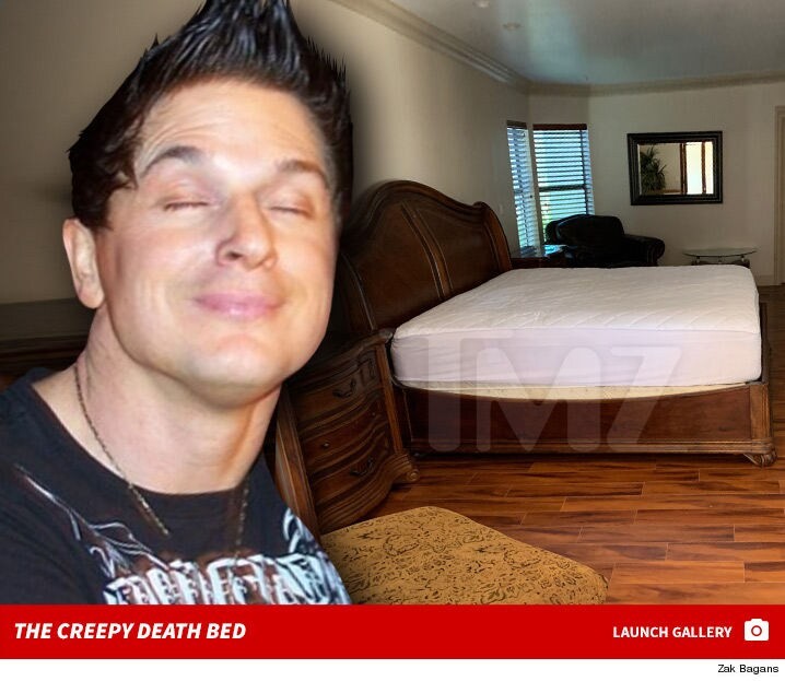 Zak Bagans Adds Love Ranch Bed to Collection It's Where Odom OD'd
