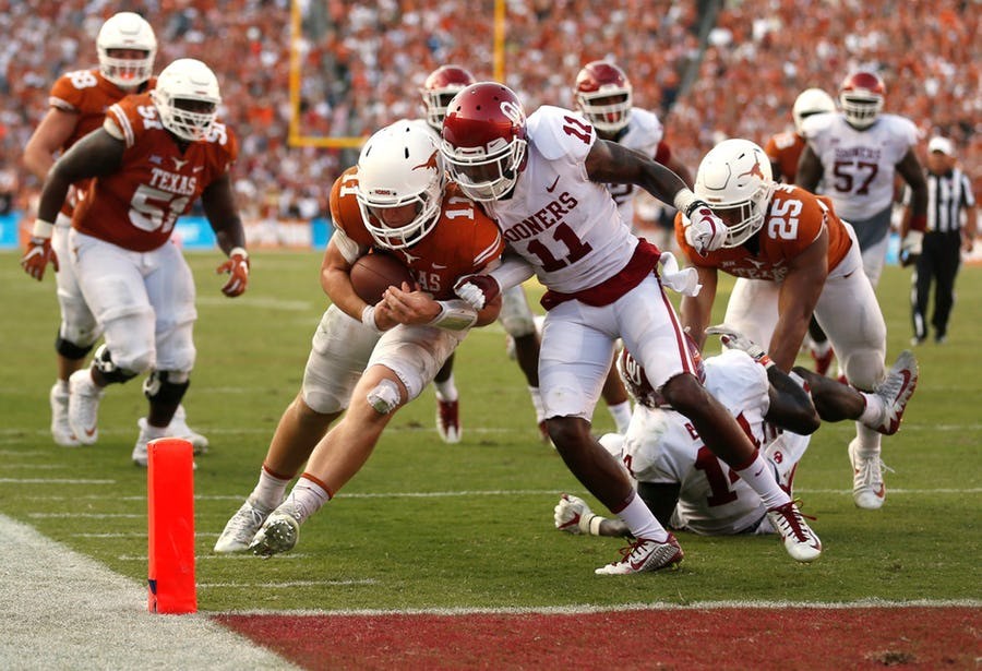 'I'd give him the iron man award' Texas QB Sam Ehlinger continues to
