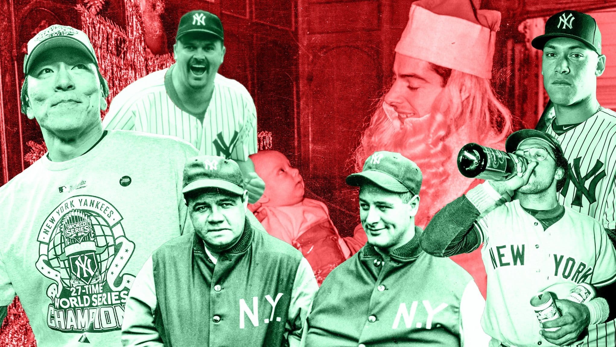 Ny Yankees Christmas Village The 12 days of New York Yankees Christmas