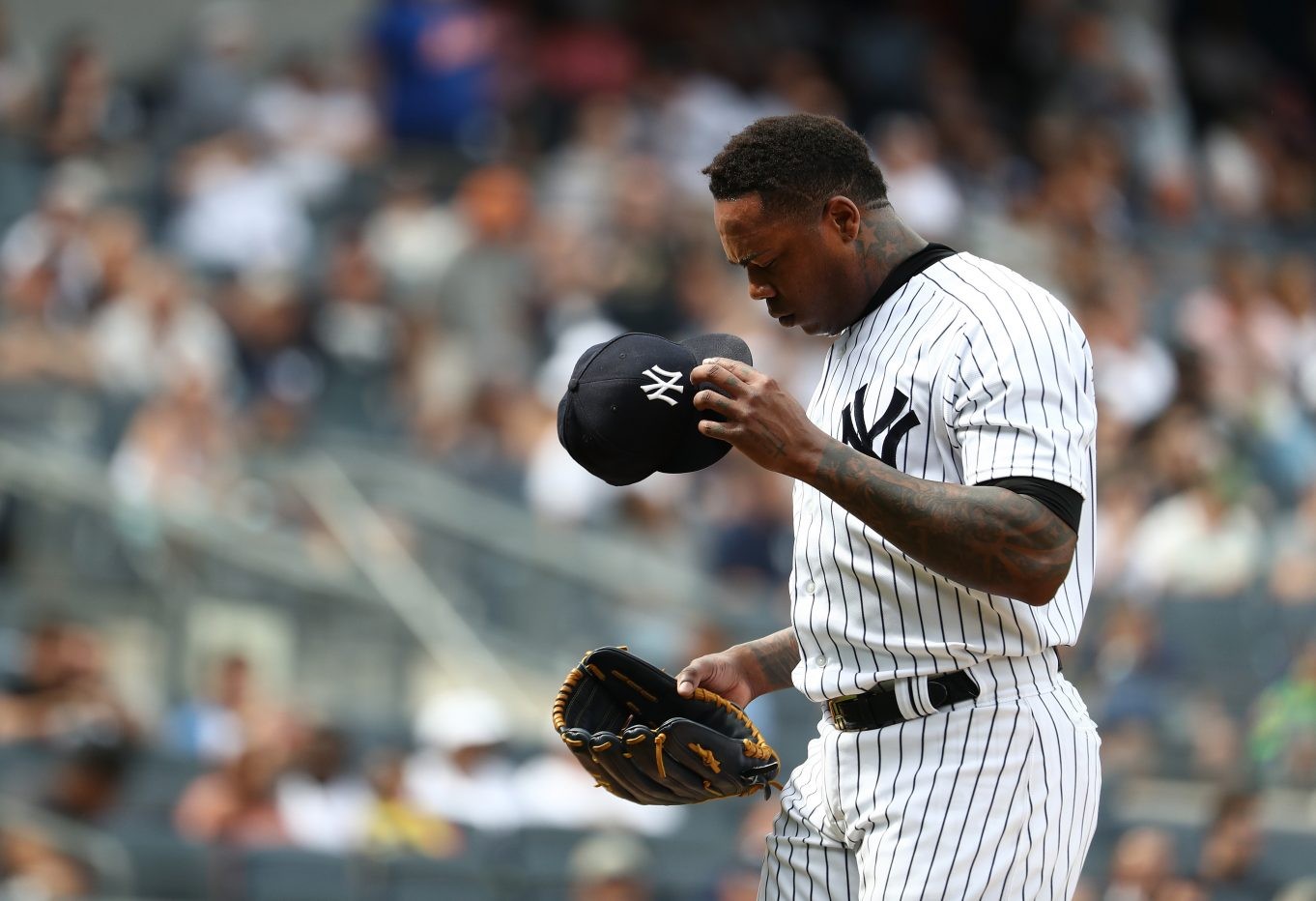 New York Yankees The need to rest Aroldis Chapman is dire