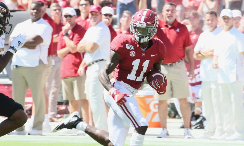 Alabama wide receiver Henry Ruggs signs deal with Adidas