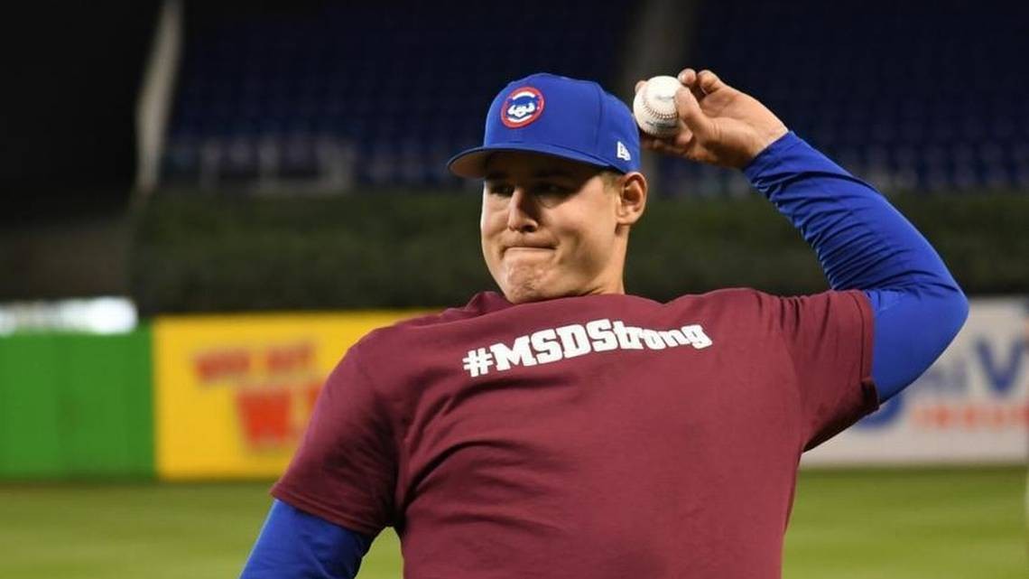 Victims of Douglas shooting still on alum Anthony Rizzo’s mind ‘I