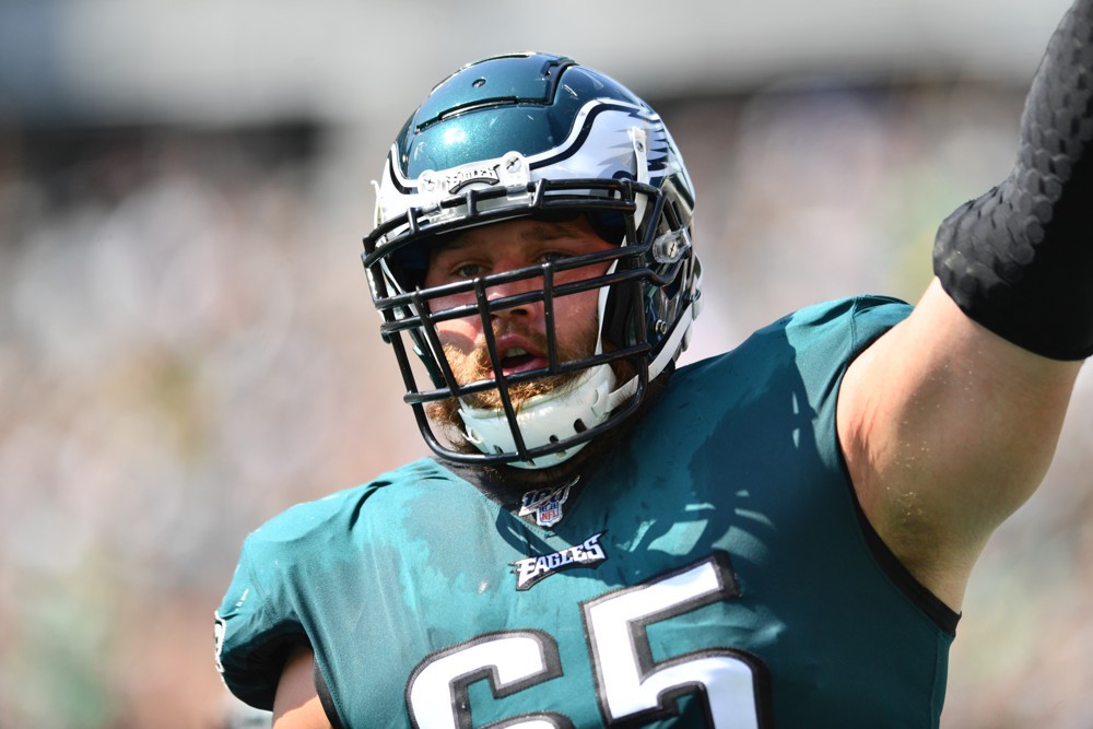 Report Eagles RT Lane Johnson will miss remainder of the season due to
