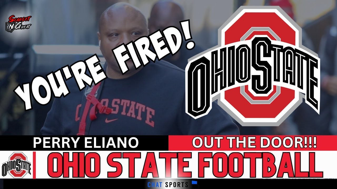 BREAKING NEWS Ohio State FIRES Safeties Coach Perry Eliano