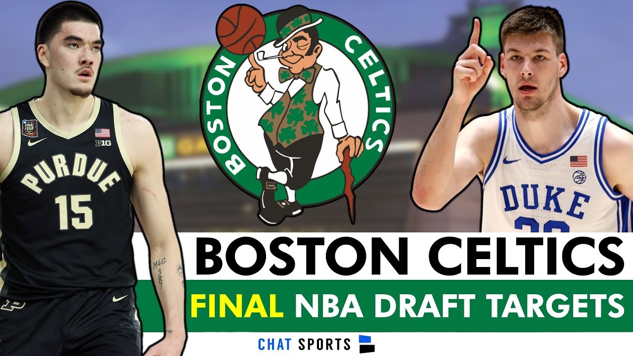 FINAL Boston Celtics Draft Targets Ft. Kyle Filipowski, Zach Edey & Tyler Kolek 2024 NBA Draft