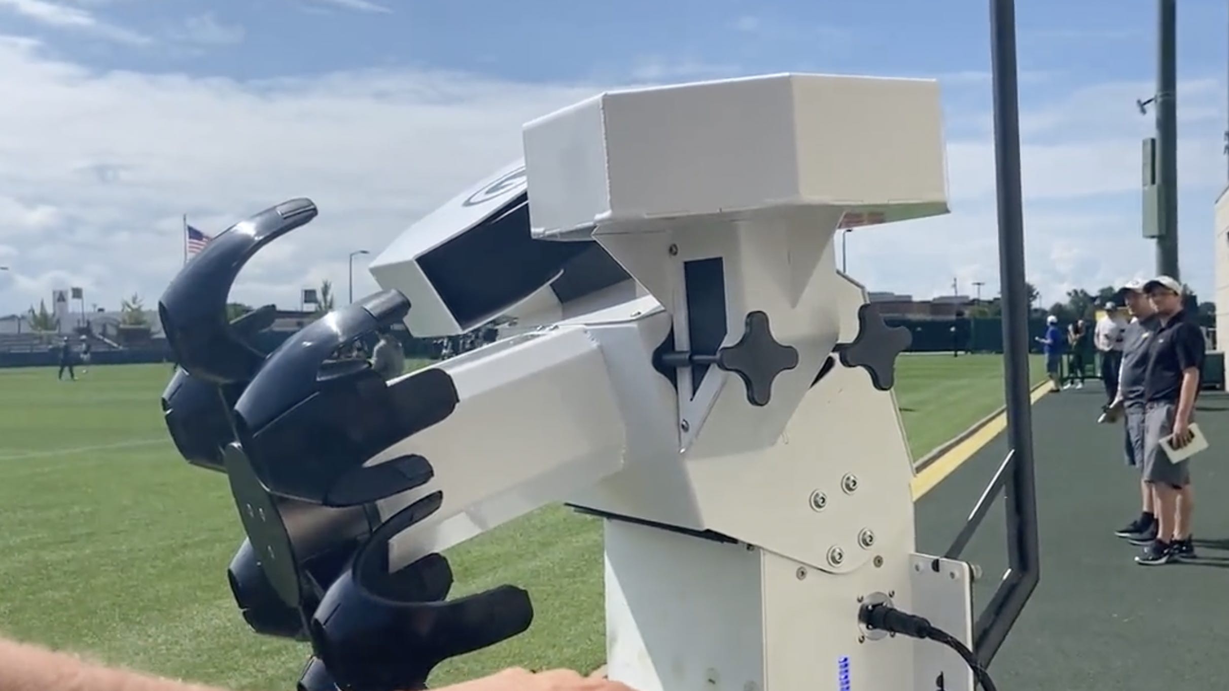 'JUGS machine on steroids' Green Bay Packers will be first NFL team to