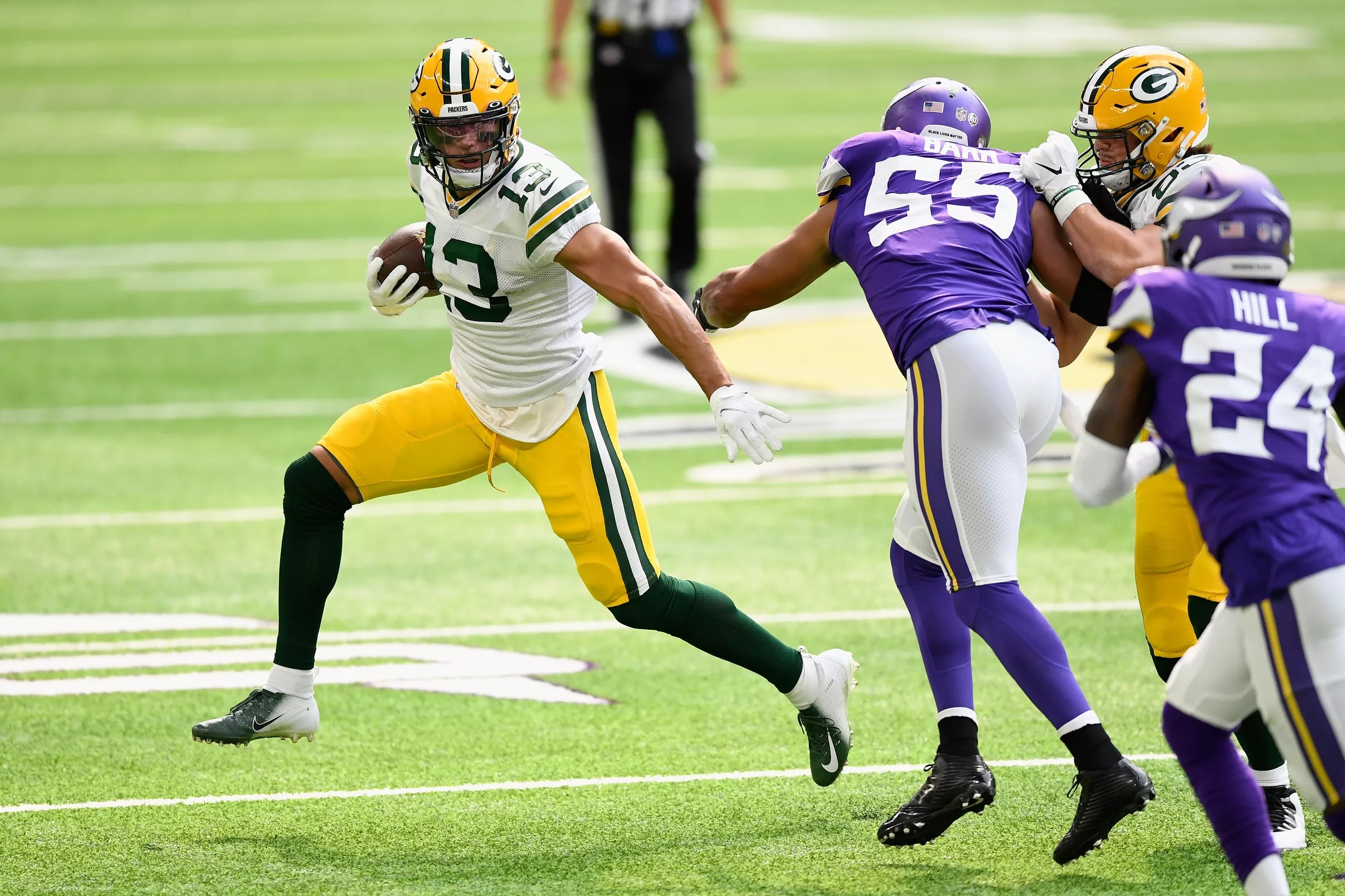 Packers place Allen Lazard and Christian Kirksey on injured reserve