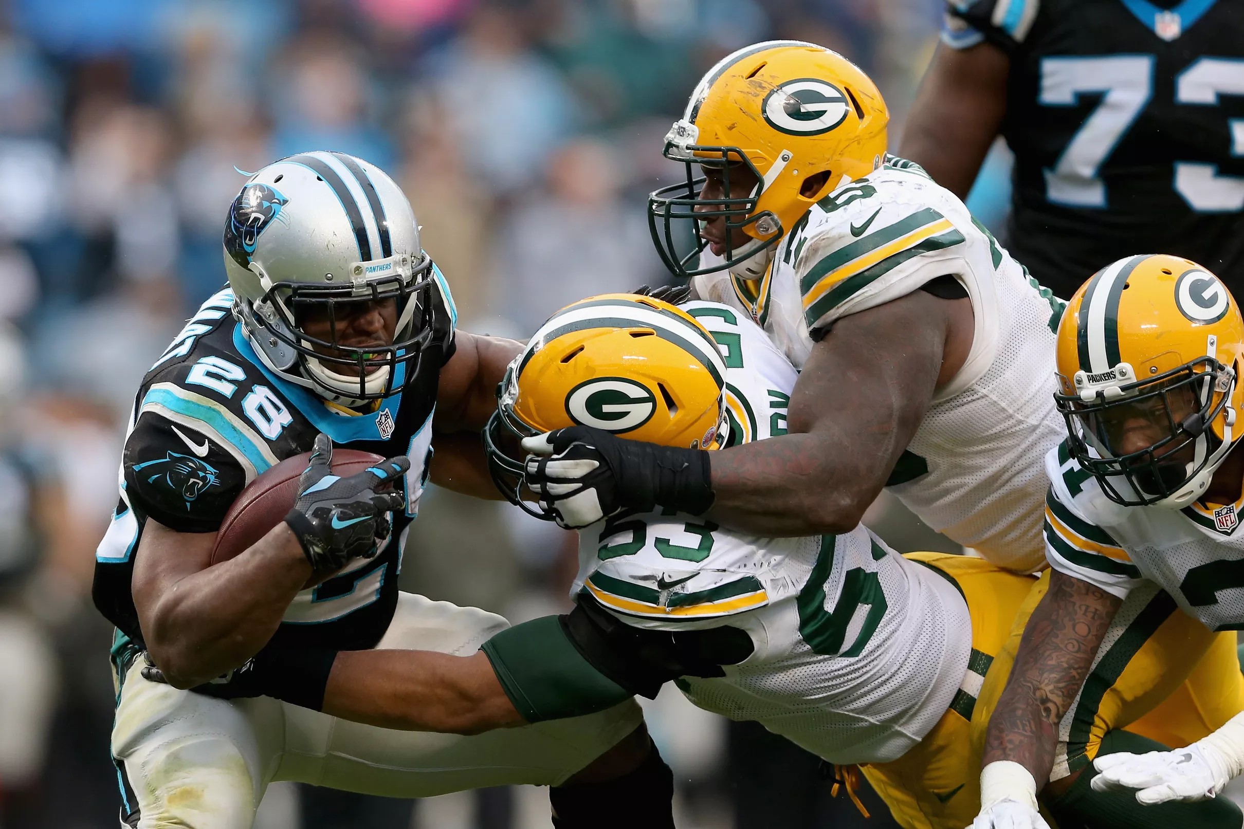 Packers vs. Panthers, Week 15 2017 Game Time, TV