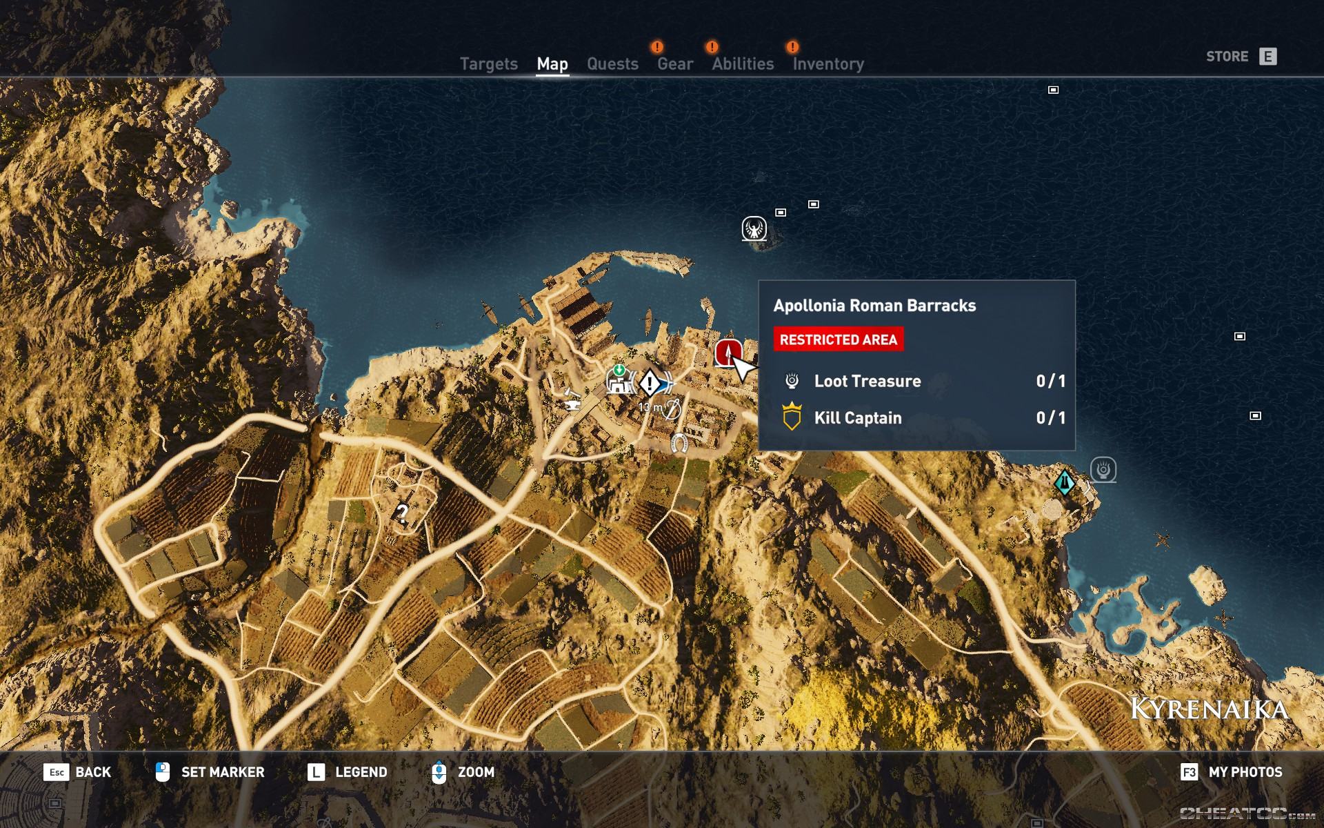 Assassin's Creed Origins Guide & Walkthrough Apollonia Roman