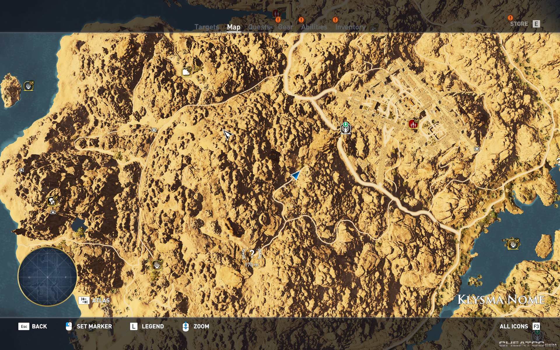 Assassin's Creed Origins Guide & Walkthrough Finding More Carbon