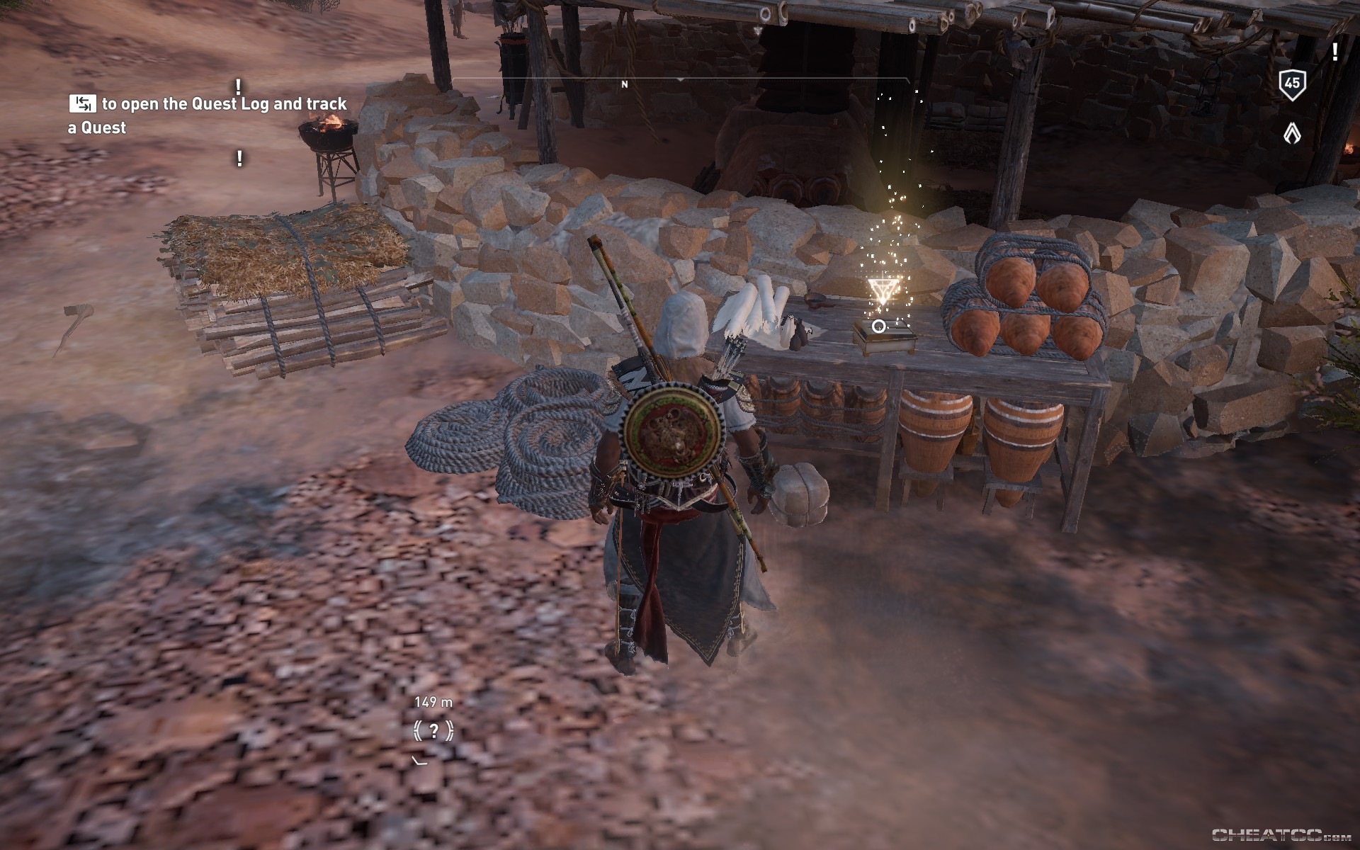 Assassin's Creed Origins Guide & Walkthrough Finding More Carbon