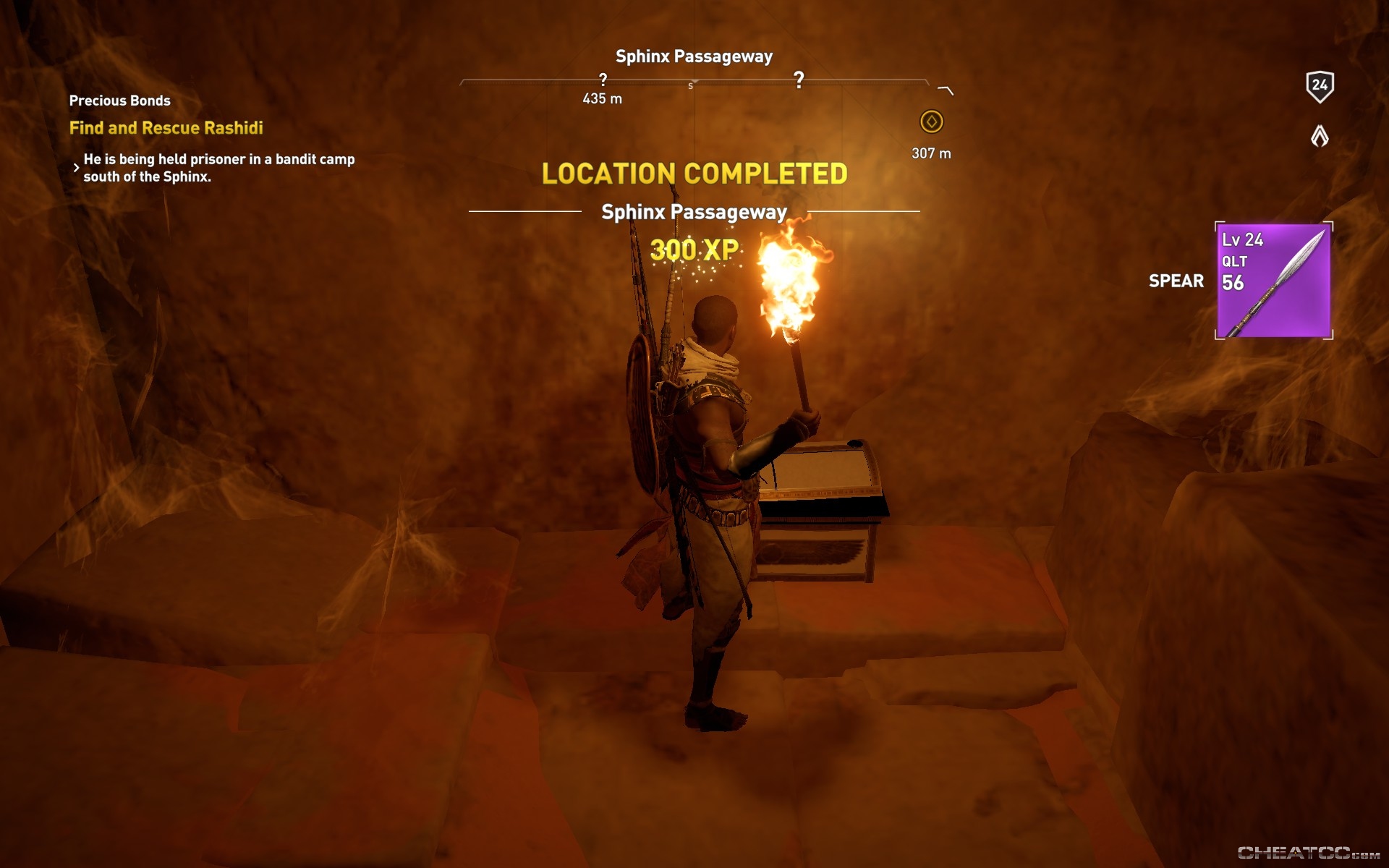 Assassin's Creed Origins Guide & Walkthrough Sphinx Passageway