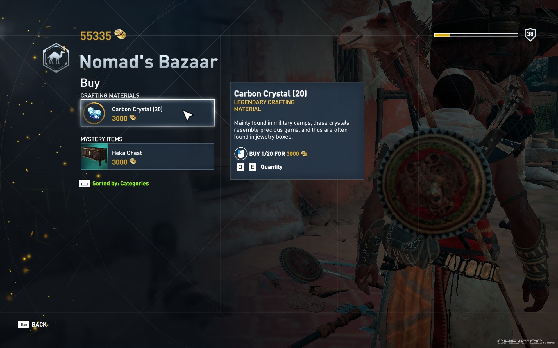 Assassin's Creed Origins Guide & Walkthrough Crafting Materials