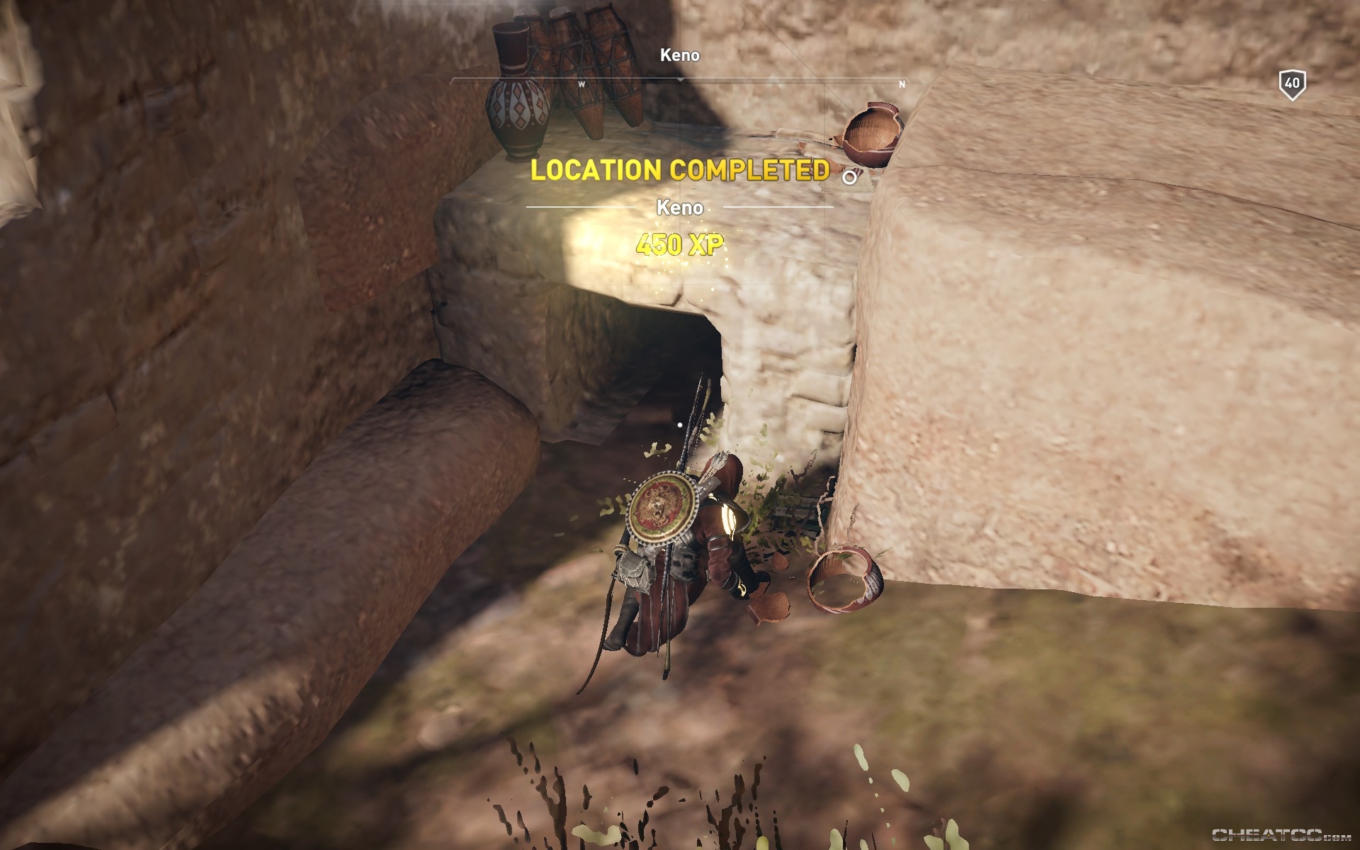 Assassin's Creed Origins Guide & Walkthrough Keno (Location)