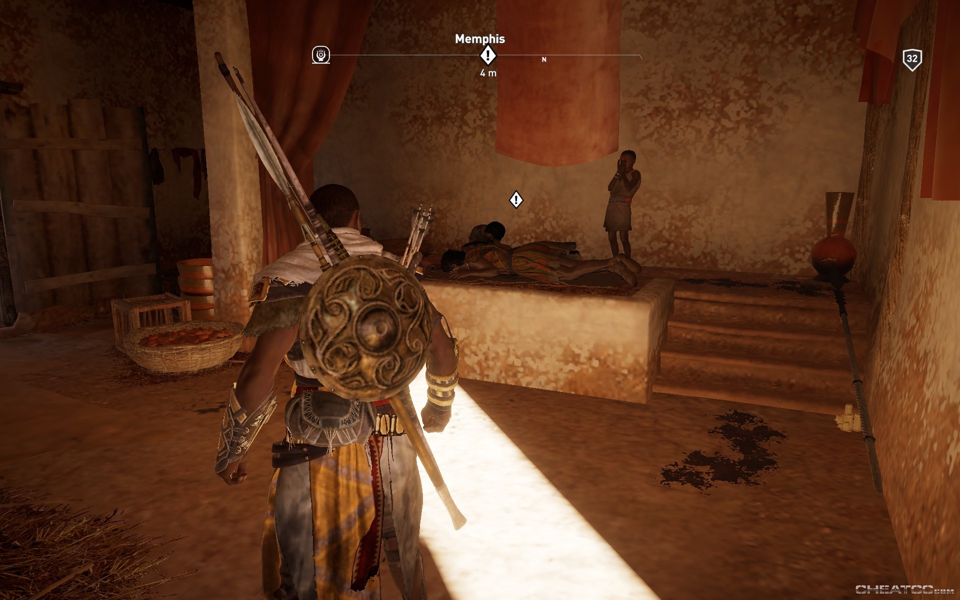 Assassin's Creed Origins Guide & Walkthrough Mortem Romanum (Side Quest)