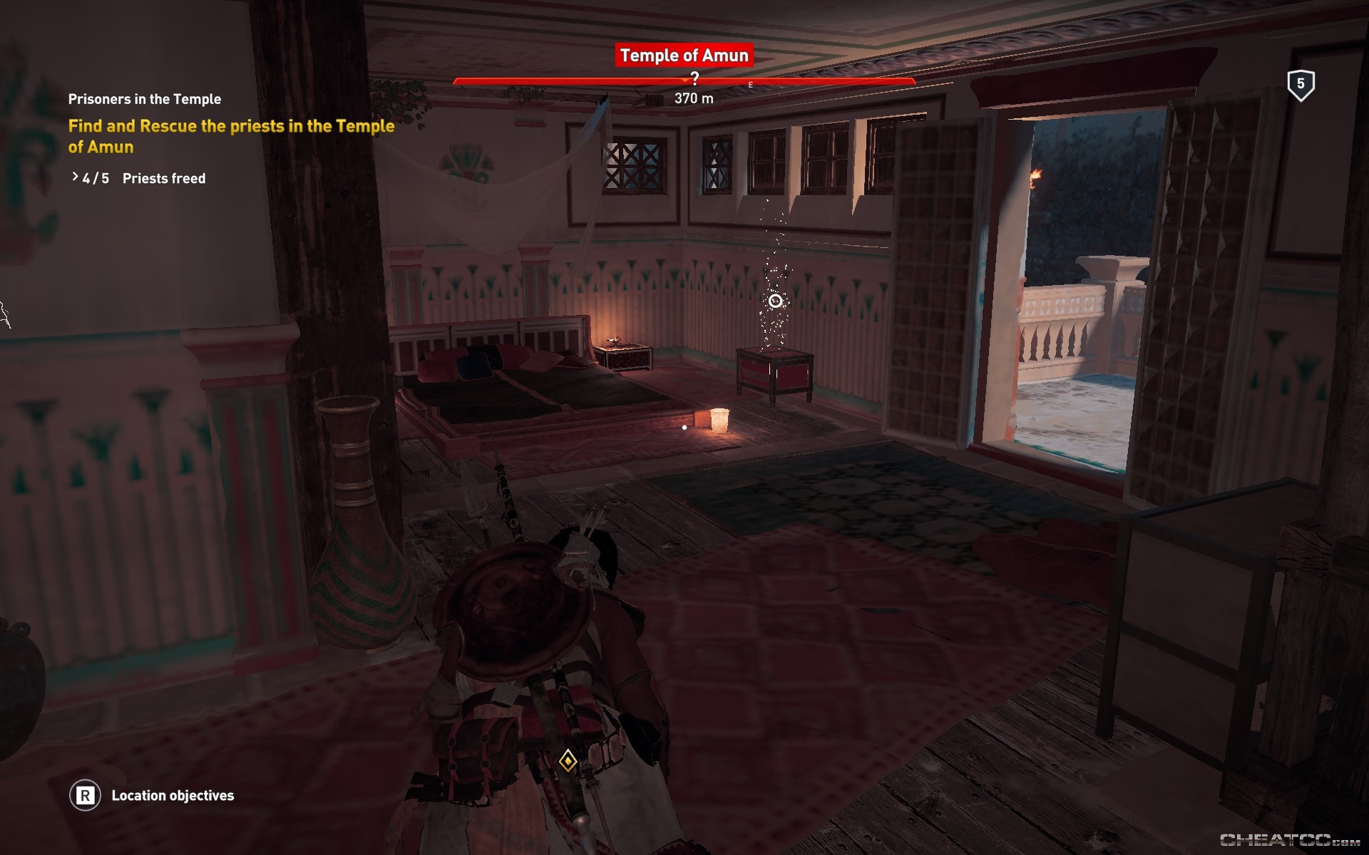 Assassin's Creed Origins Guide & Walkthrough Temple of Amun (Location)