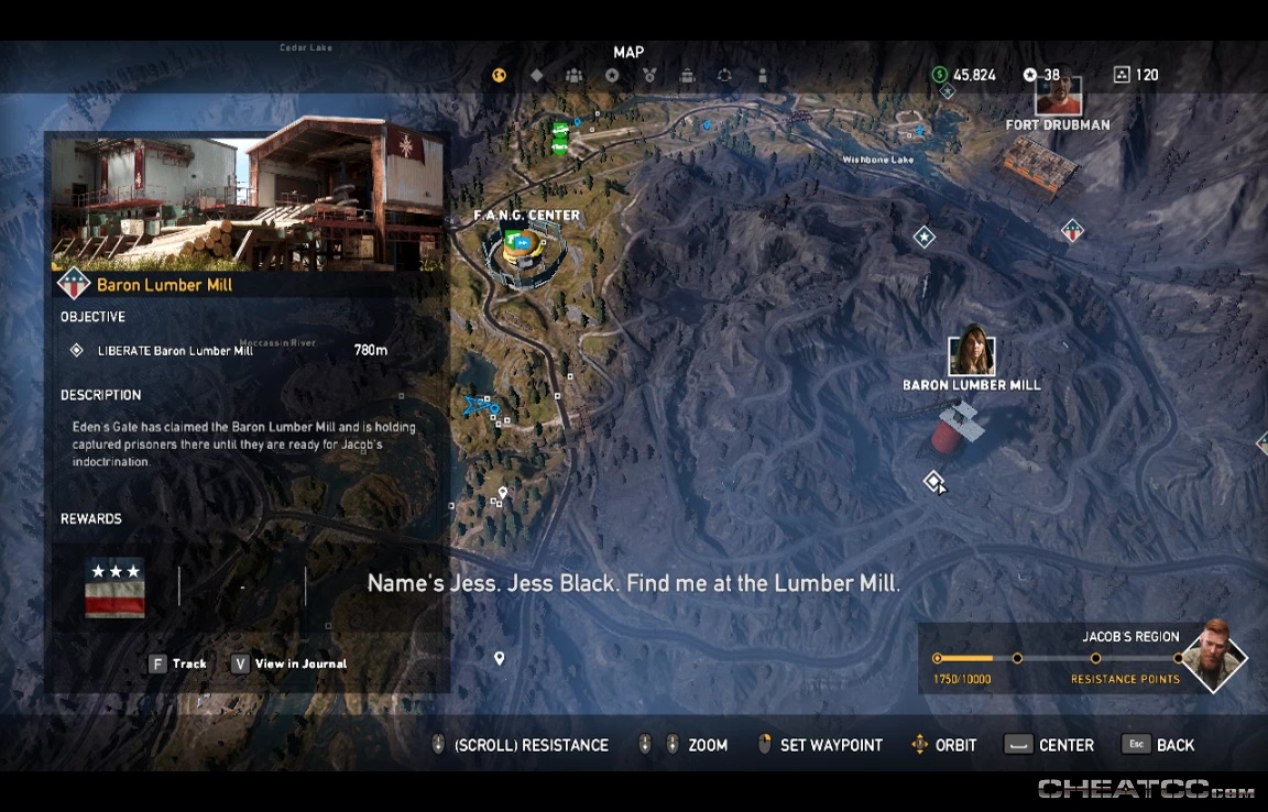 Far Cry 5 Guide & Walkthrough Baron Lumber Mill (Jacob)