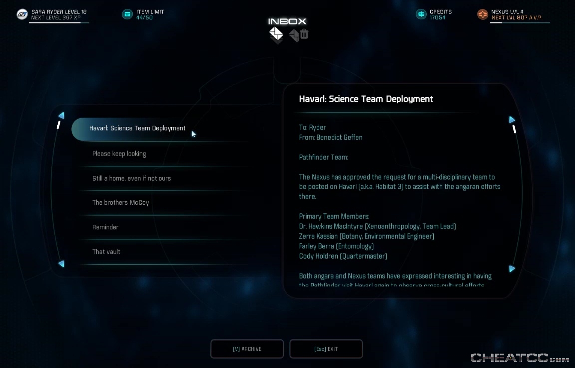 Mass Effect Andromeda Guide & Walkthrough Havarl Monolith & Vault