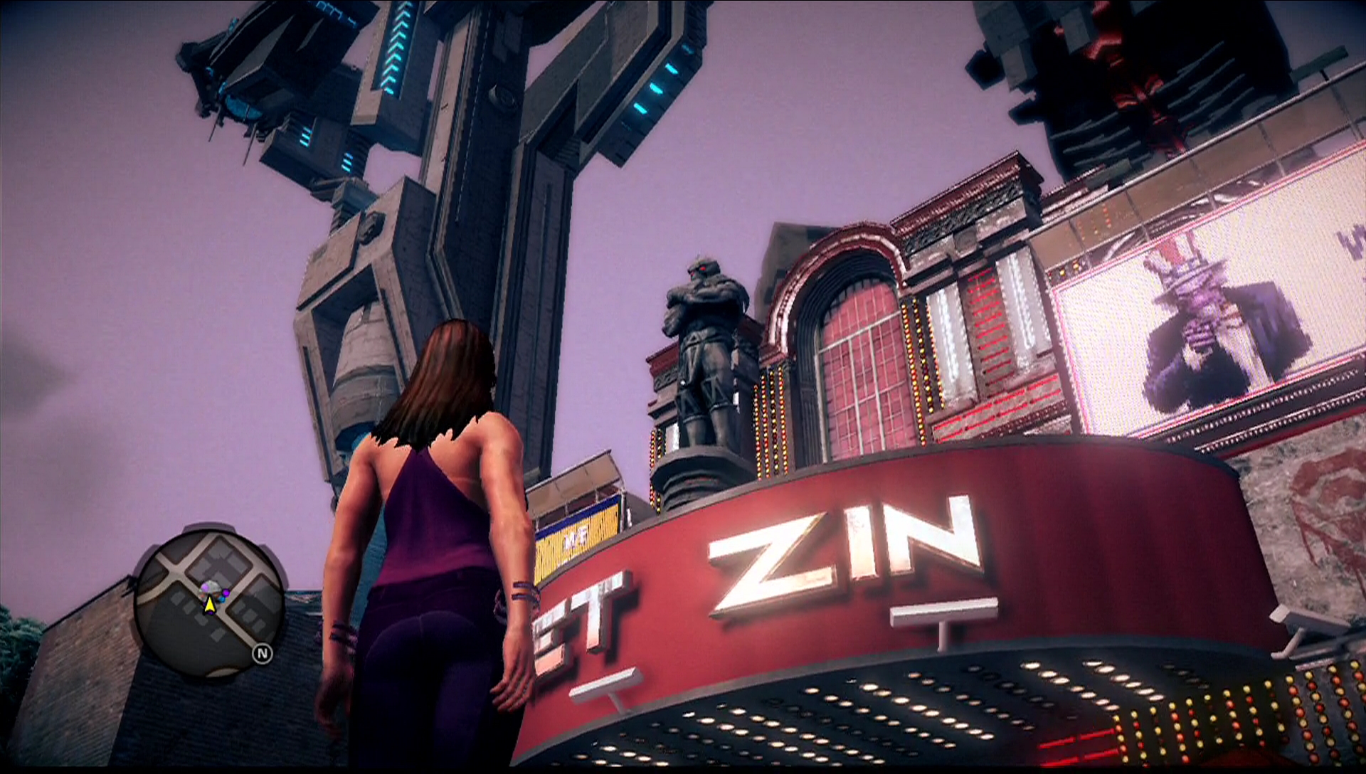 CCC Saints Row IV Guide/Walkthrough Zinyak Statues