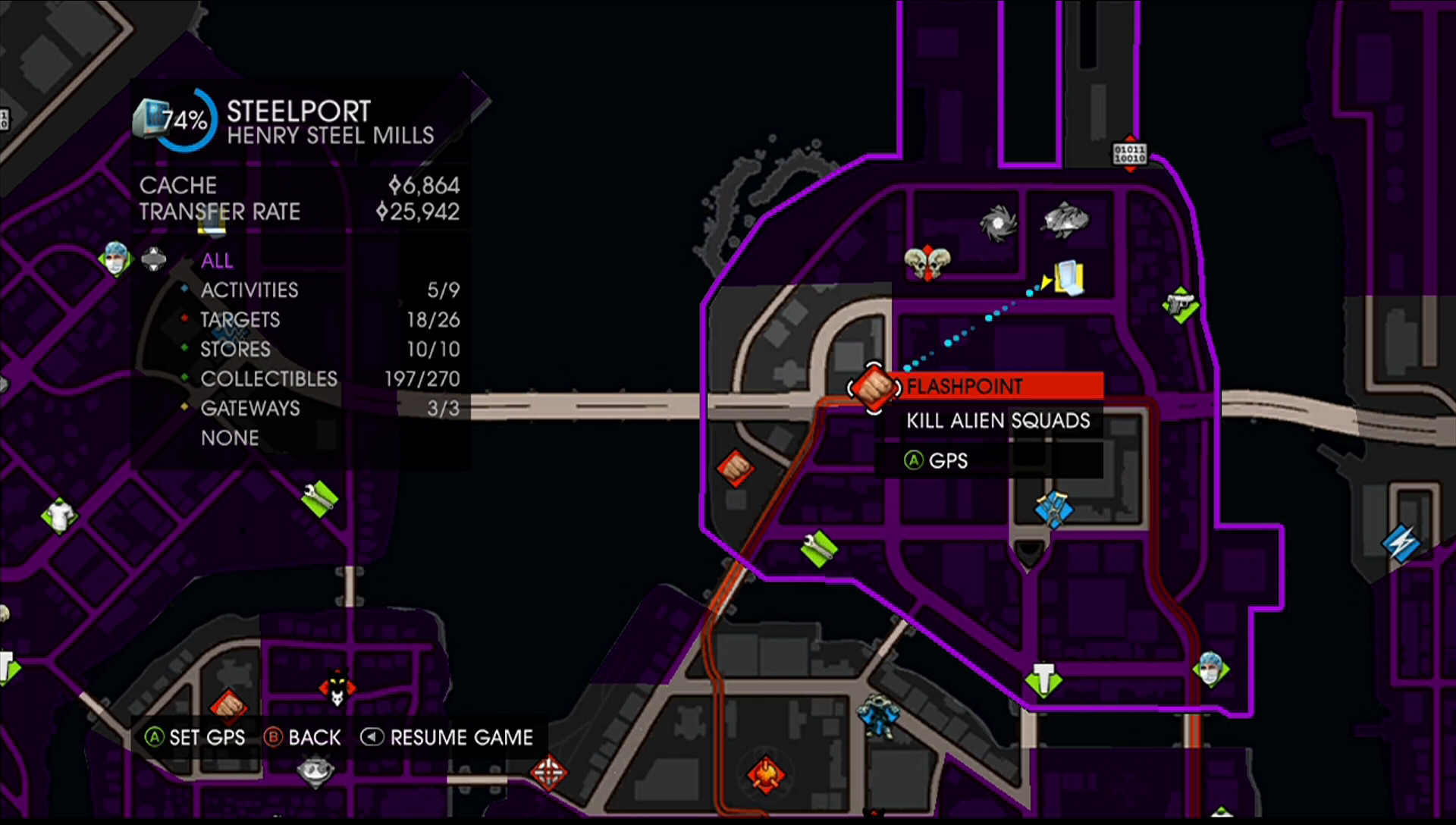CCC Saints Row IV Guide/Walkthrough Flashpoint Locations