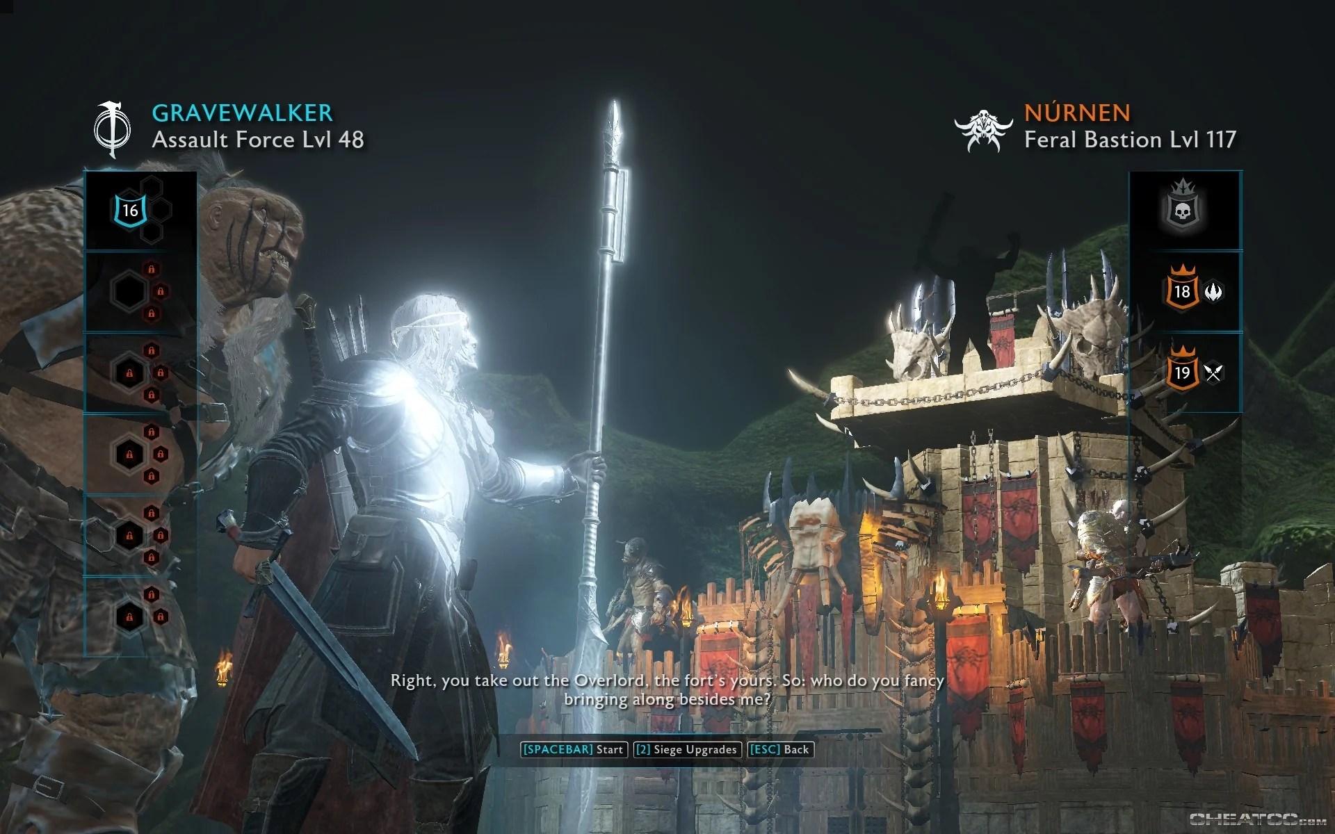 Middle Earth Shadow of War Guide & Walkthrough The Etten (Nurnen)