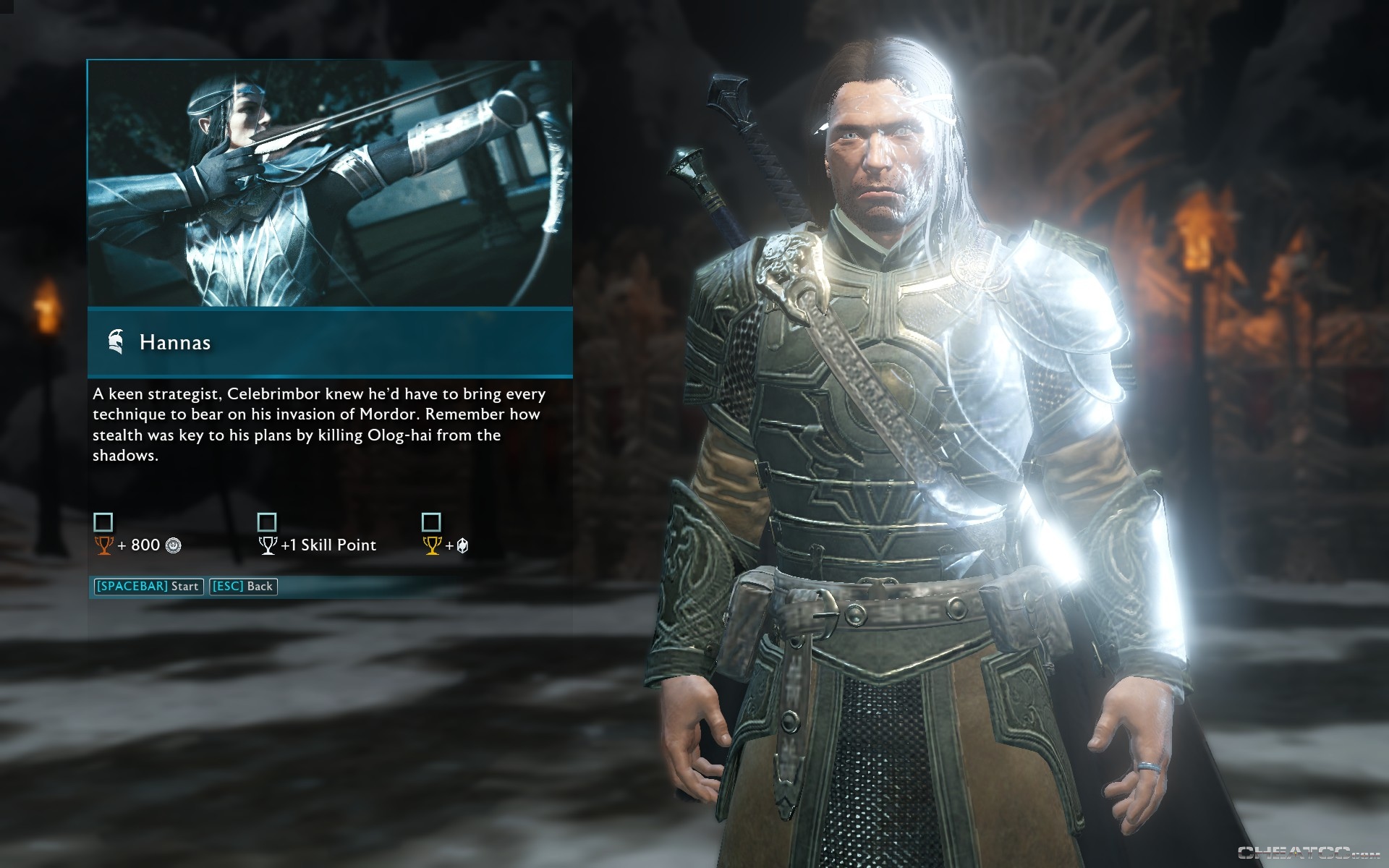 Middle Earth Shadow of War Guide & Walkthrough Hannas (Seregost)