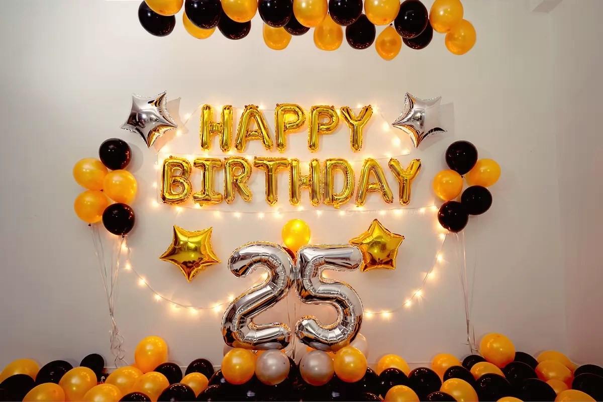 Simple Birthday Decoration Ideas At Home For Husband Two Birds Home