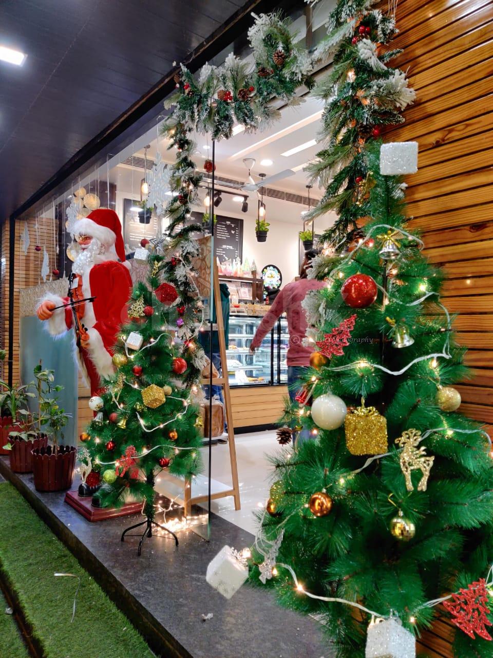 Christmas Tree and decoration office setup in your city. Hyderabad