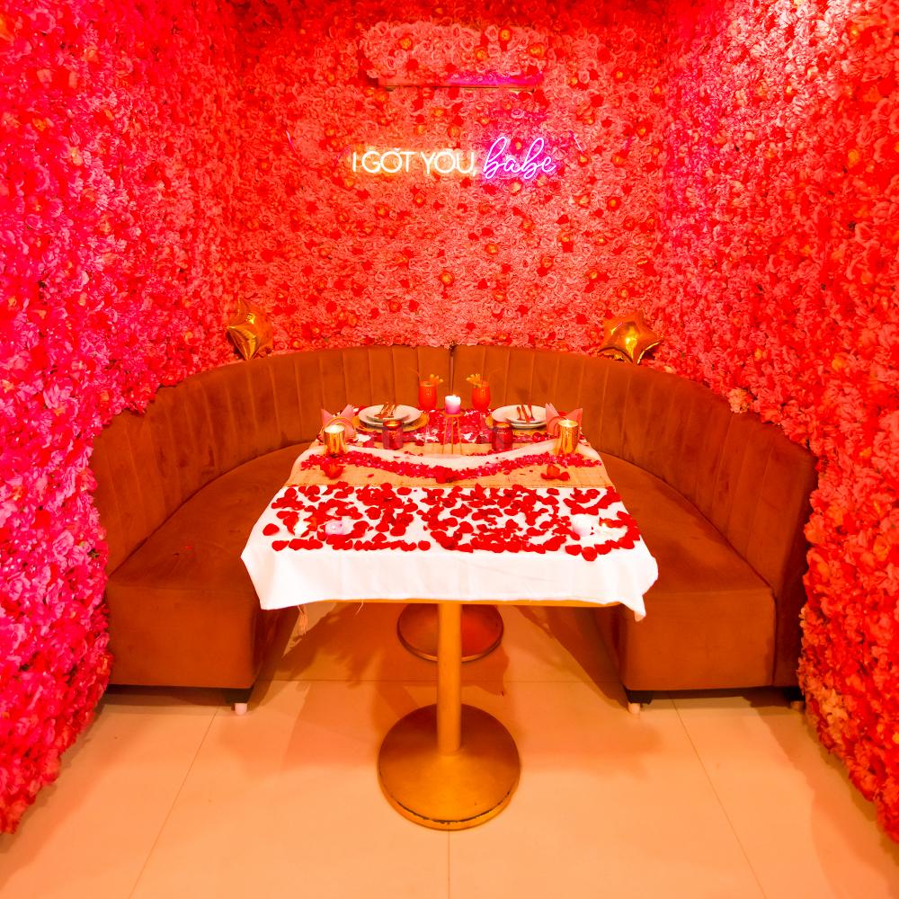 Finest Candlelight Dinner at La Vie En Rose Cafe, Hyderabad Hyderabad