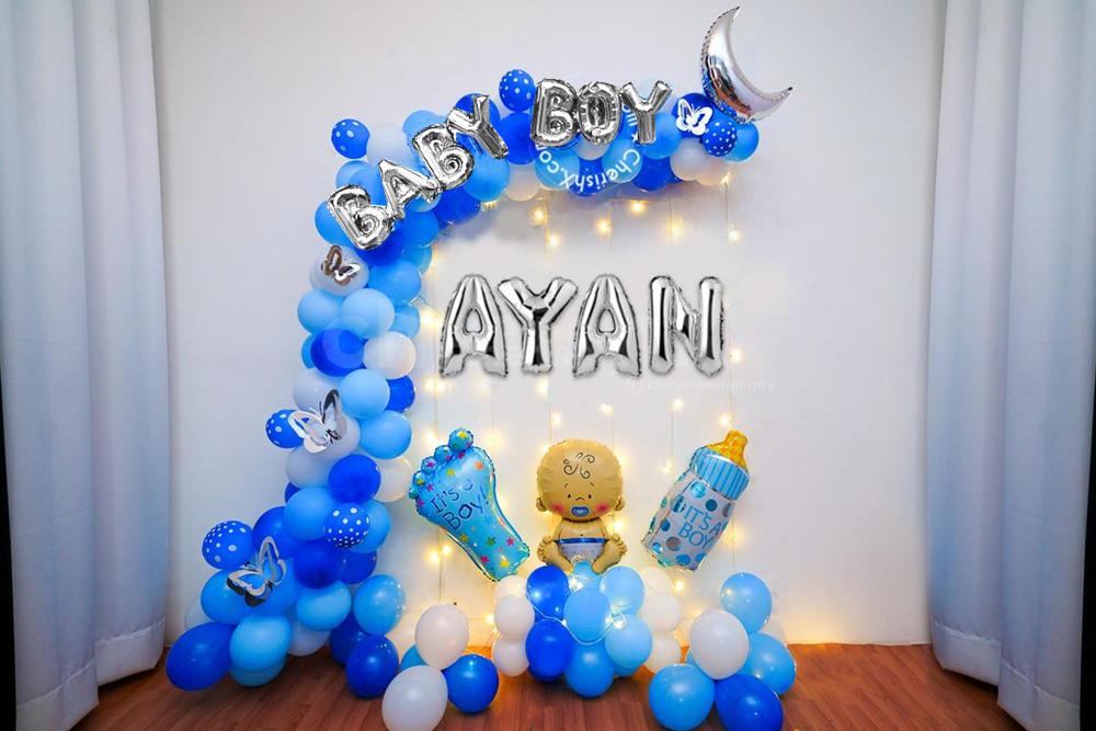 Get this naming ceremony decor for your Baby Boy's Annaprashan Ceremony