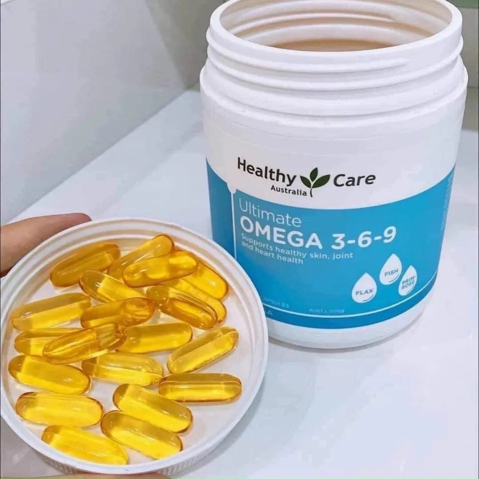 Omega 3 6 9 Healthy Care Ultimate Của Úc, 200 Viên