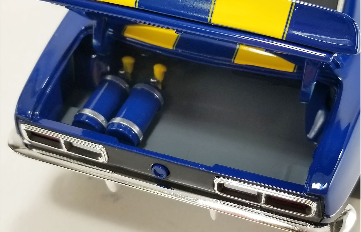 1968 Chevrolet Camaro Z/28 Drag Outlaws Sunoco Blue w/ Yellow Stripes