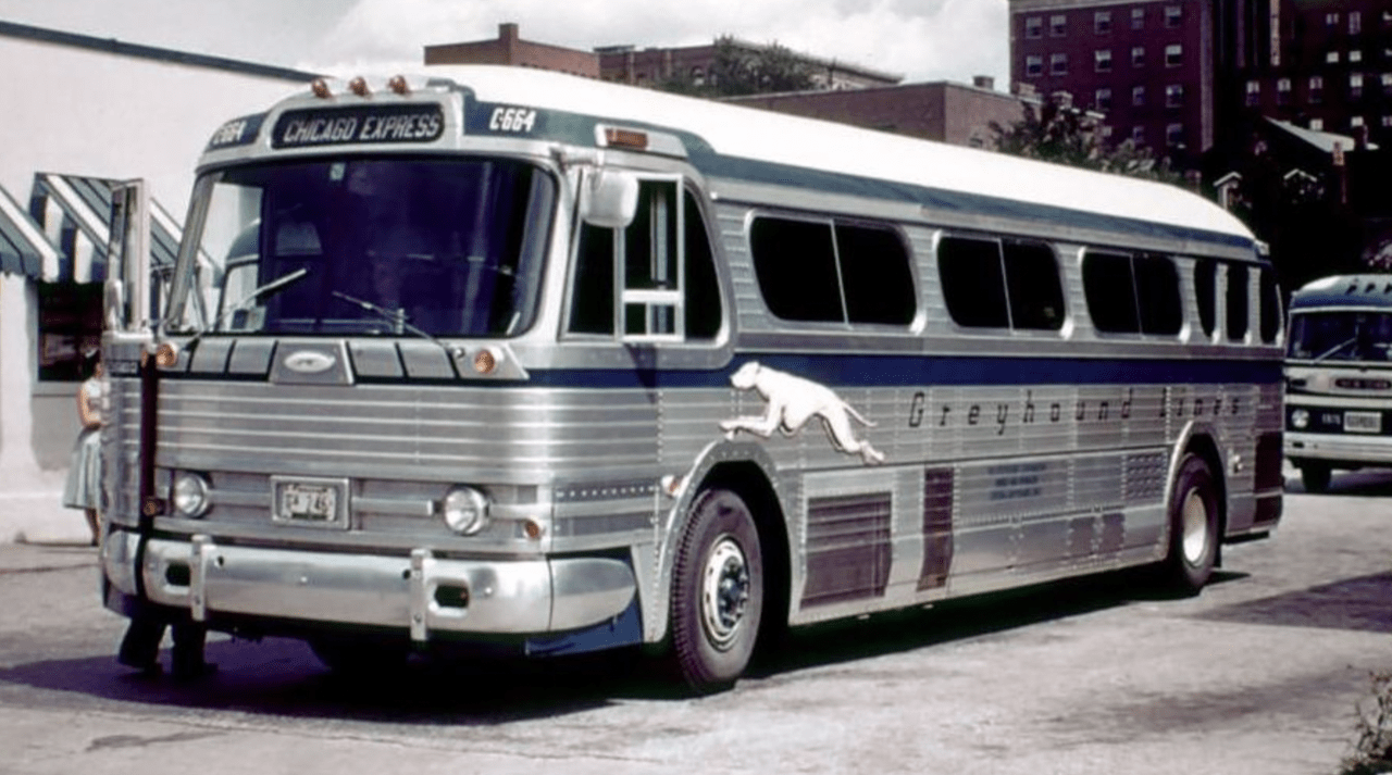 Greyhound Bus in 143 scale by Goldvarg by Goldvarg Collection