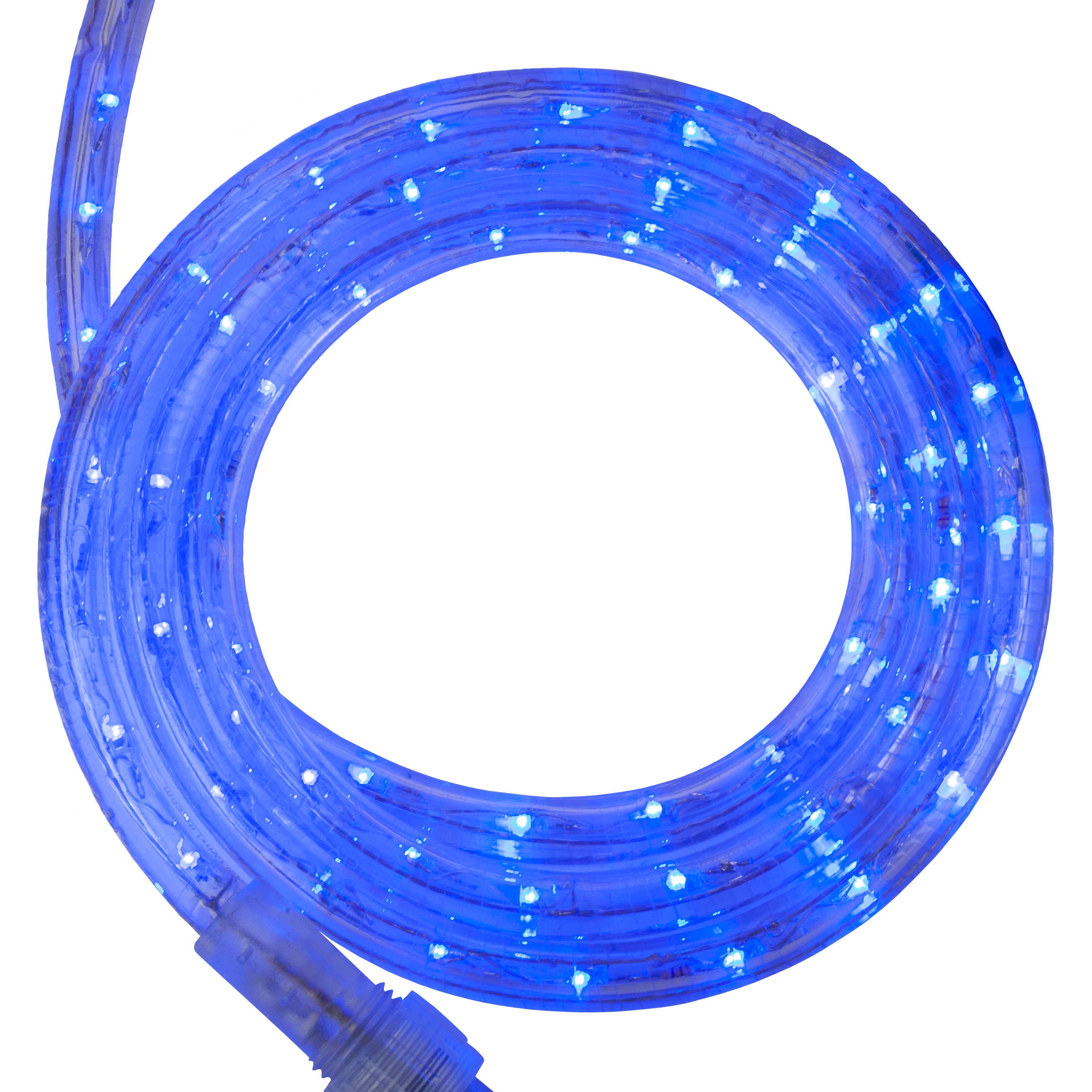 LED Rope Lighting 18' Blue LED Rope Light, 120 Volt