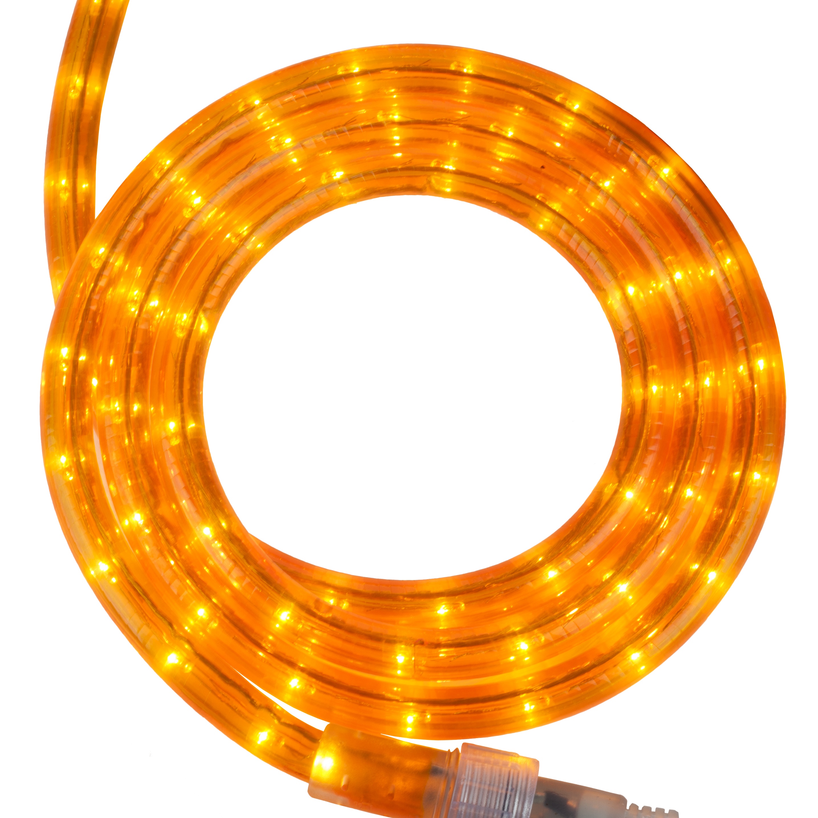 Rope Lighting 30' Orange Rope Light, 120 Volt