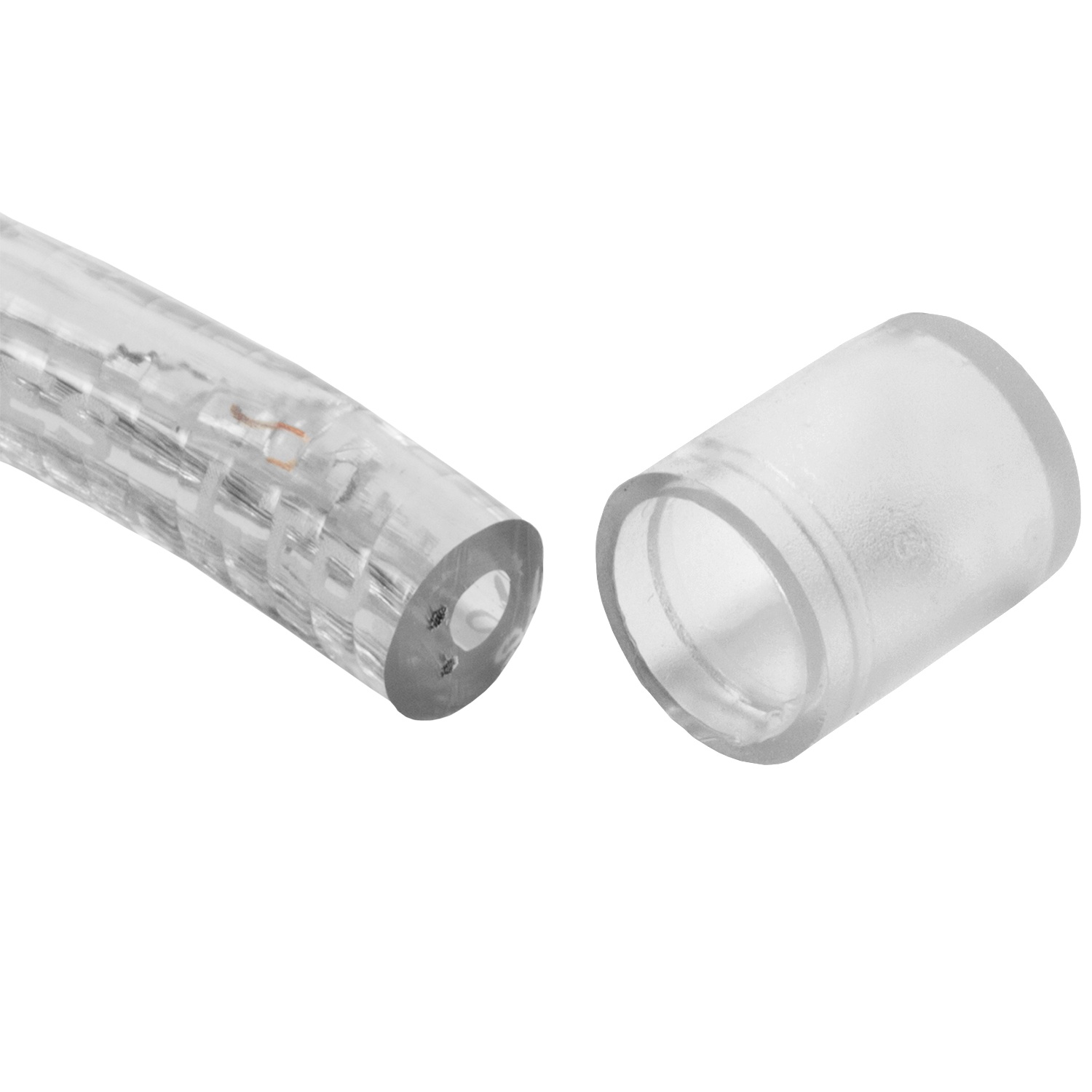 Rope Light 2Wire, 10mm (3/8"), End Caps