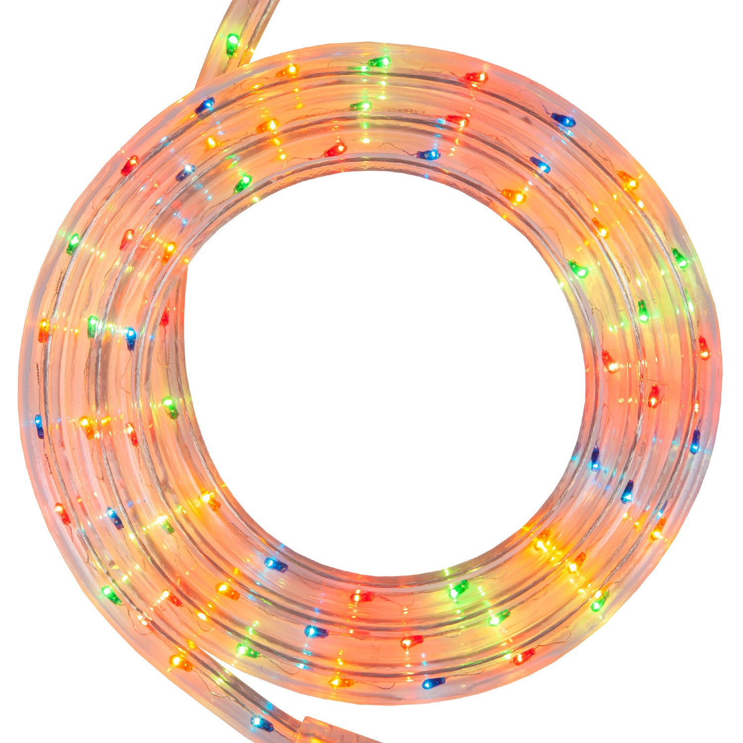 Rope Lighting 18' Multicolor Rope Light, 120 Volt
