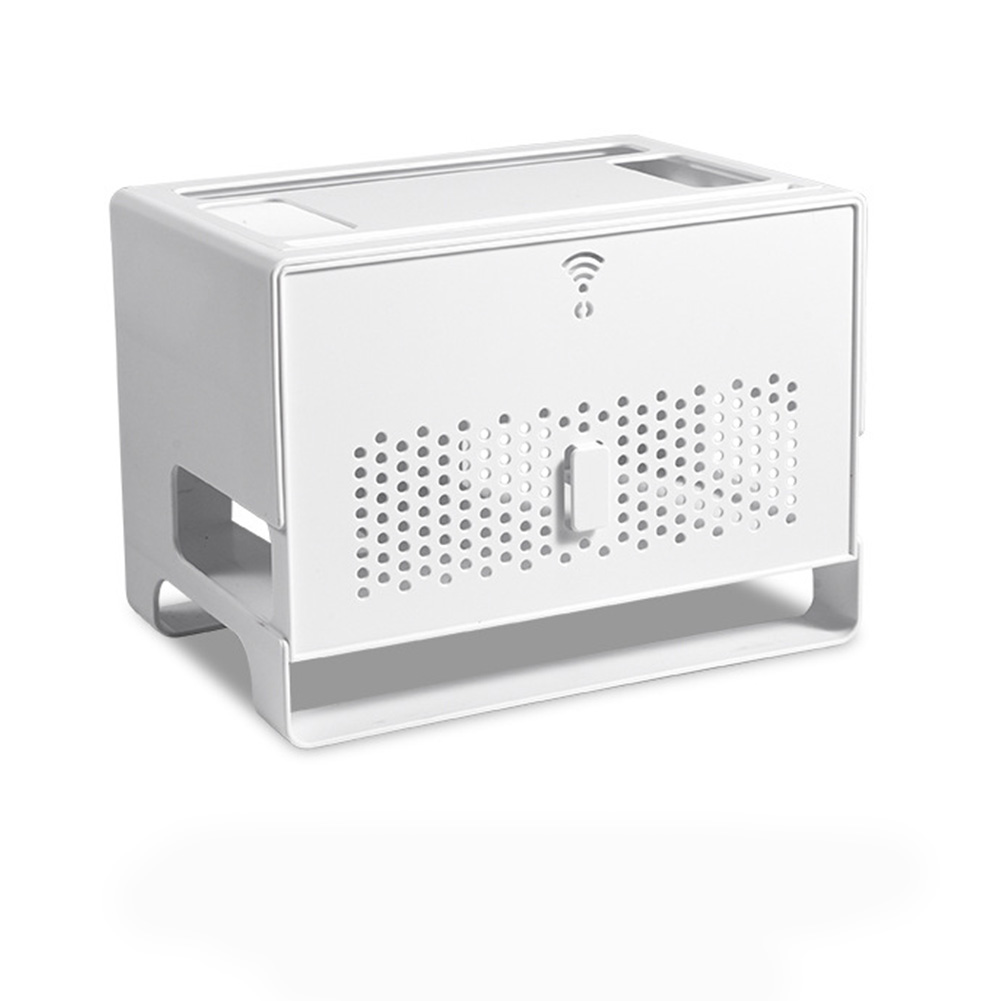 Wholesale Multifunction Router Storage Box with Cover Tabletop Remote
