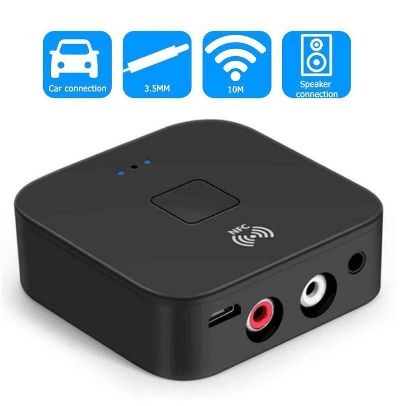 Wholesale NFC Bluetooth 5.0 Receiver 3.5mm APTX LL AUX RCA Jack