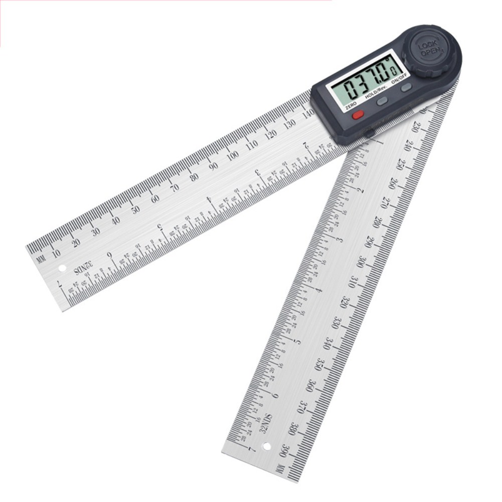 Stainless steel Digital Meter Angle Inclinometer Angle Finder Measuring Tool 500mm Australia