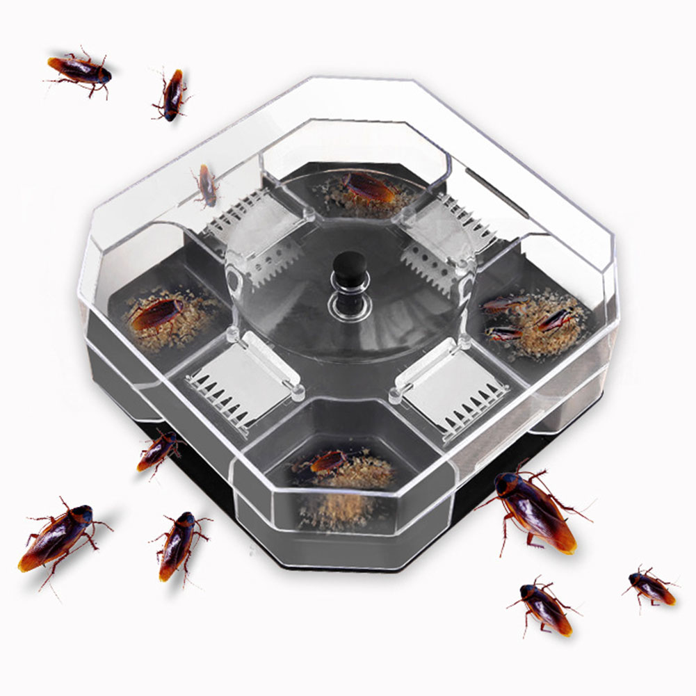 Automatic Cockroach Traps Box Reusable Cockroach Bug Catcher Cockroach