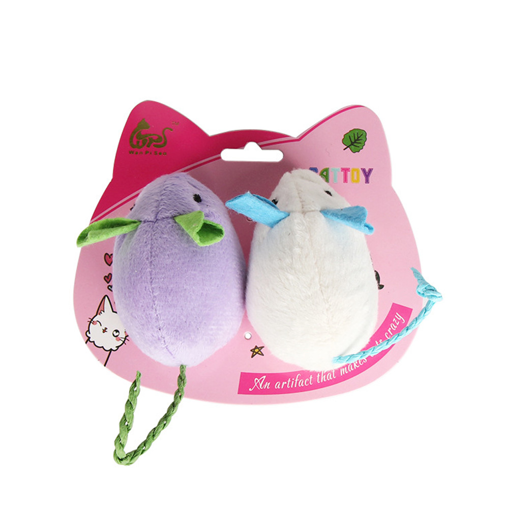 Wholesale Simulate Plush Mouse Toy Bite Resistant Scratch Resistant Interactive Toy for Pet Cat